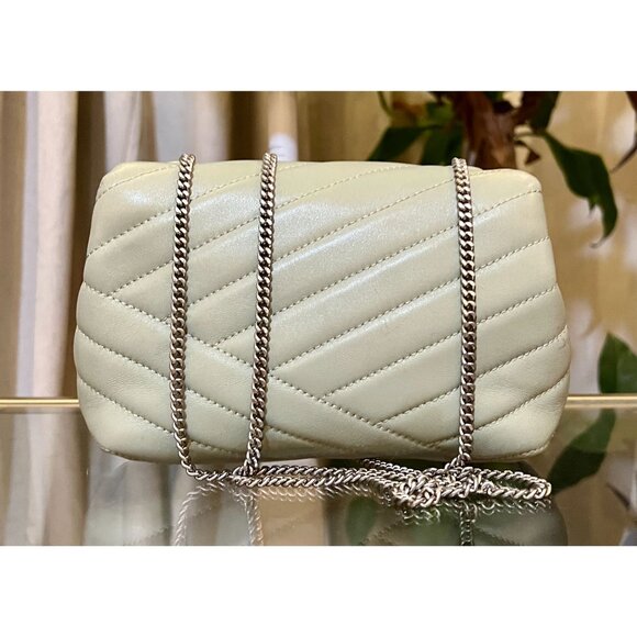 AUTHENTIC TORY BURCH SAGE GREEN KIRA HANDBAG - Picture 4 of 10